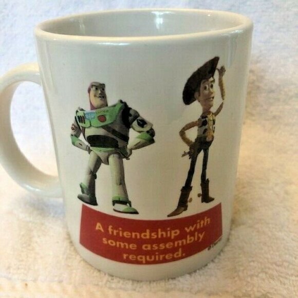 Disney Vintage Pixar Toy Story Coffee Mug Woody - Picture 2 of 5